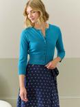 Brora Pure Cashmere Cropped Cardigan