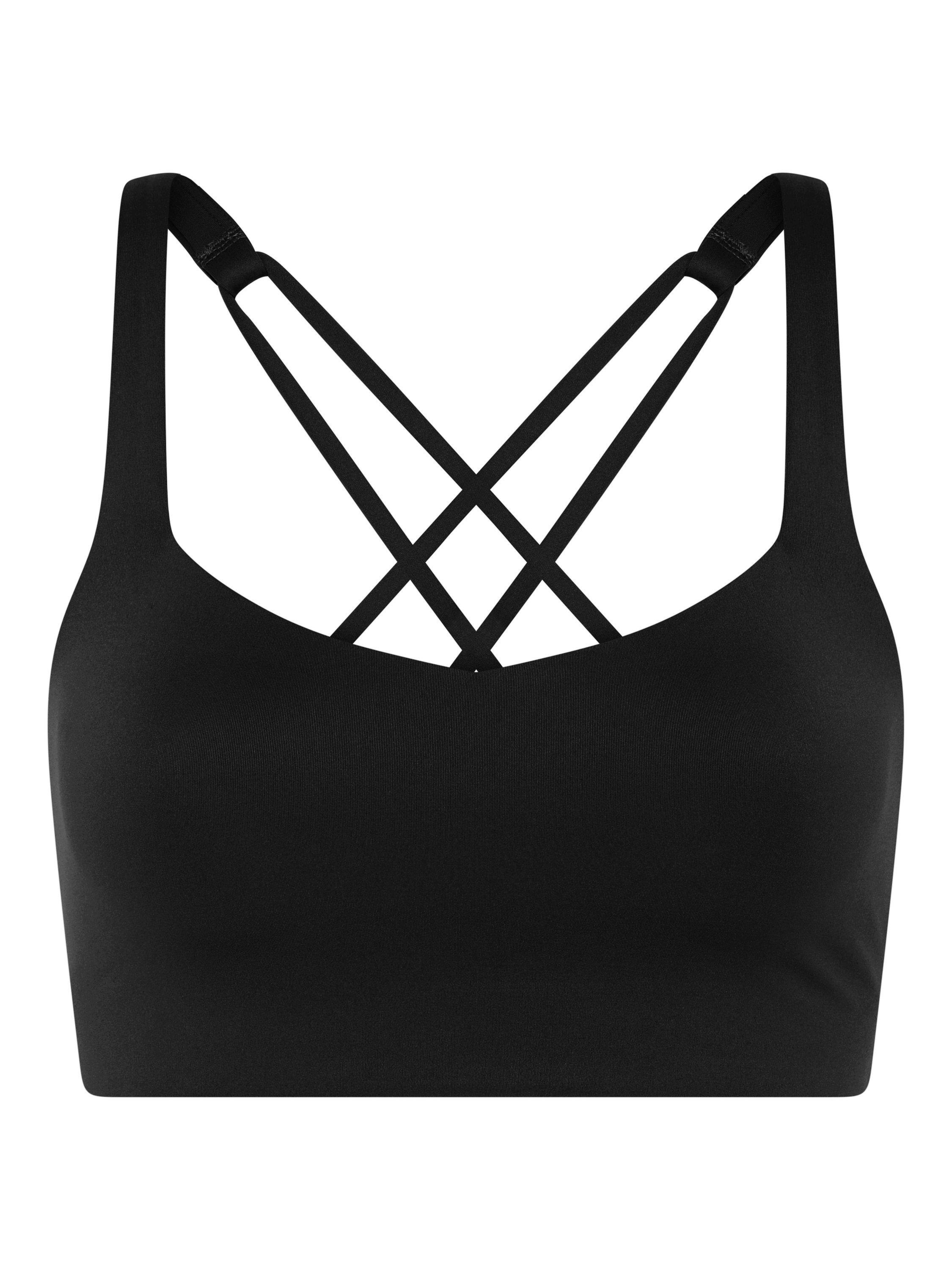 Product image 5 of 6, which shows Girlfriend Collective Float Sports Bra, Black, XS