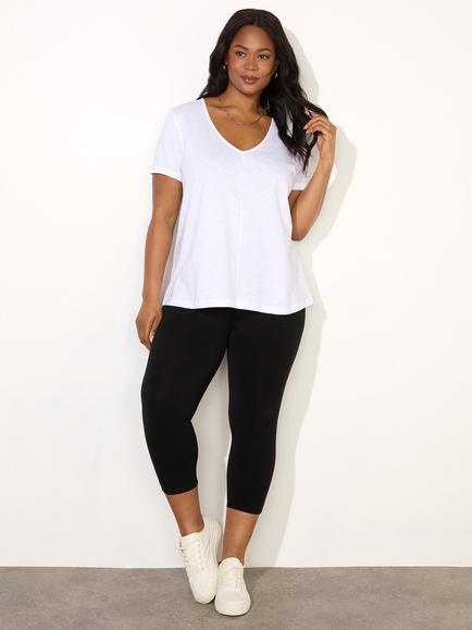 Live Unlimited Curve Cropped Leggings, Black - view 2, Black