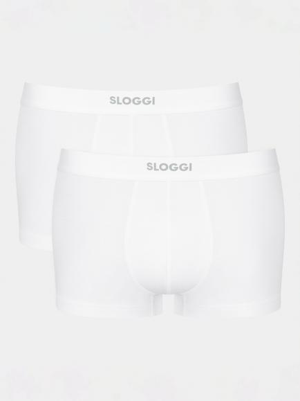 sloggi EVER Ease Hipster Trunks, Pack of 2, White