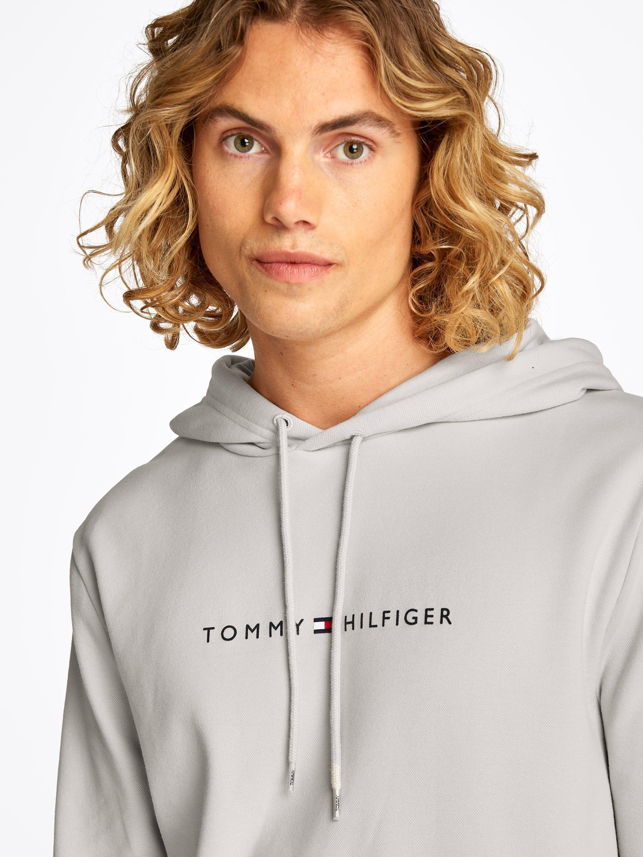 Product image 4 of 5, which shows Tommy Hilfiger Lounge Hoodie, Light Cast, S