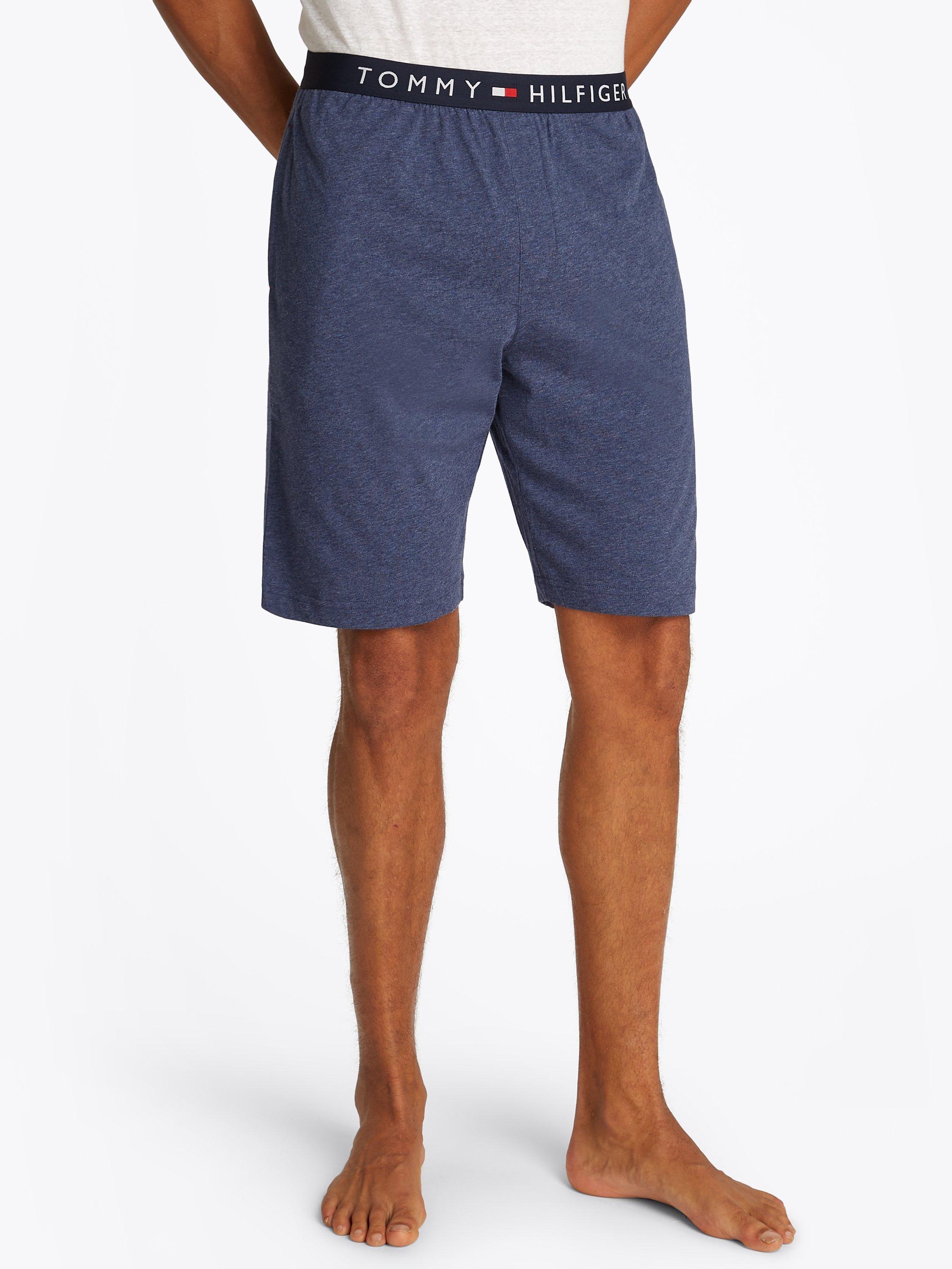 Product image 1 of 5, which shows Tommy Hilfiger Cotton Jersey Pyjama Shorts, Desert Sky, S