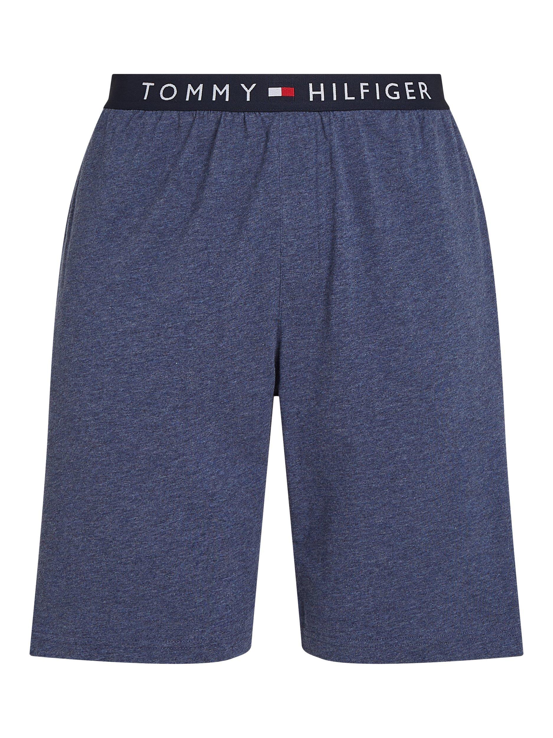 Product image 5 of 5, which shows Tommy Hilfiger Cotton Jersey Pyjama Shorts, Desert Sky, S
