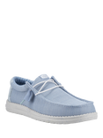 Hey Dude Wally Stretch Sox Shoes, Blue
