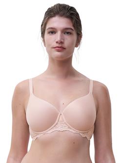 Chantelle Crush Memory Foam T-Shirt Bra, Dusky Pink