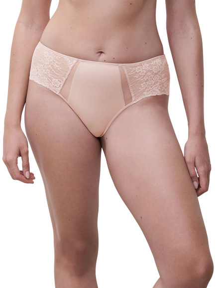 Chantelle Crush Shorty Knickers, Dusky Pink