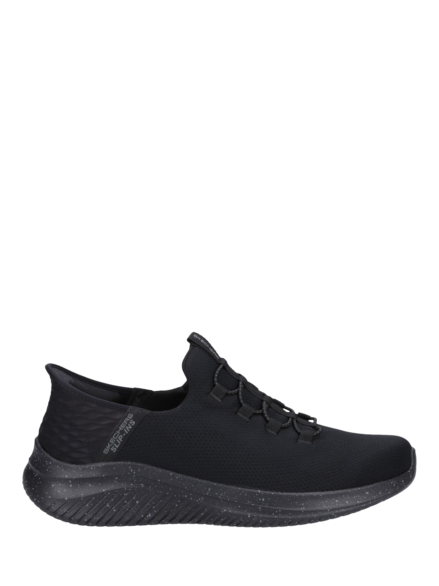 Product image 1 of 5, which shows Sketchers Ultra Flex 3.0 Right Away Wide Fit Trainer, Black, 7