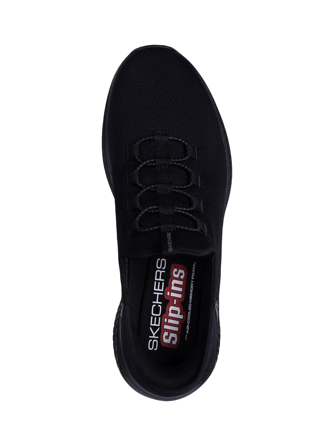Product image 5 of 5, which shows Sketchers Ultra Flex 3.0 Right Away Wide Fit Trainer, Black, 7