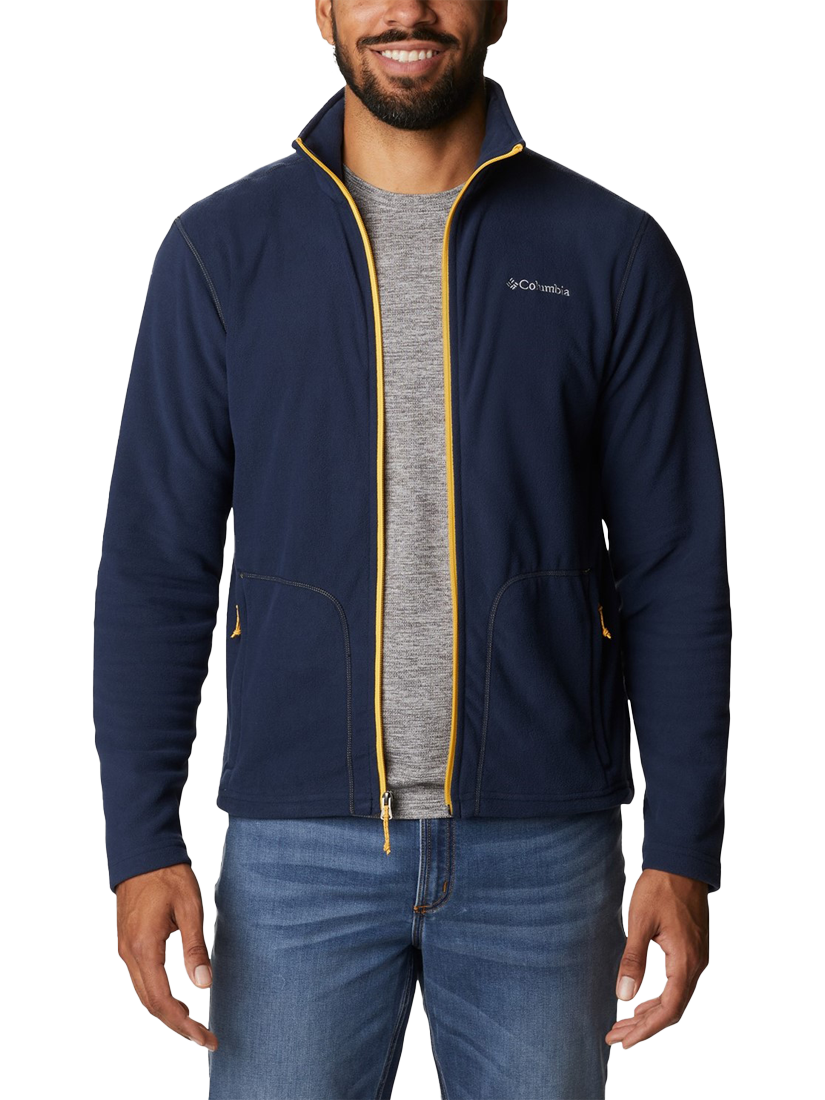 Product image 4 of 4, which shows Columbia Fast Trek Light FZ Fleece, Navy, S