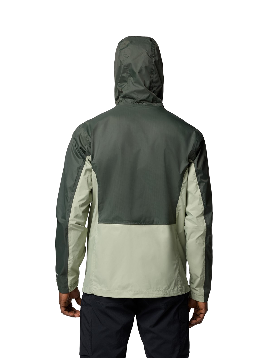 Product image 2 of 4, which shows Columbia Pouring Adventure III Jacket, Greenscape/Safari, S