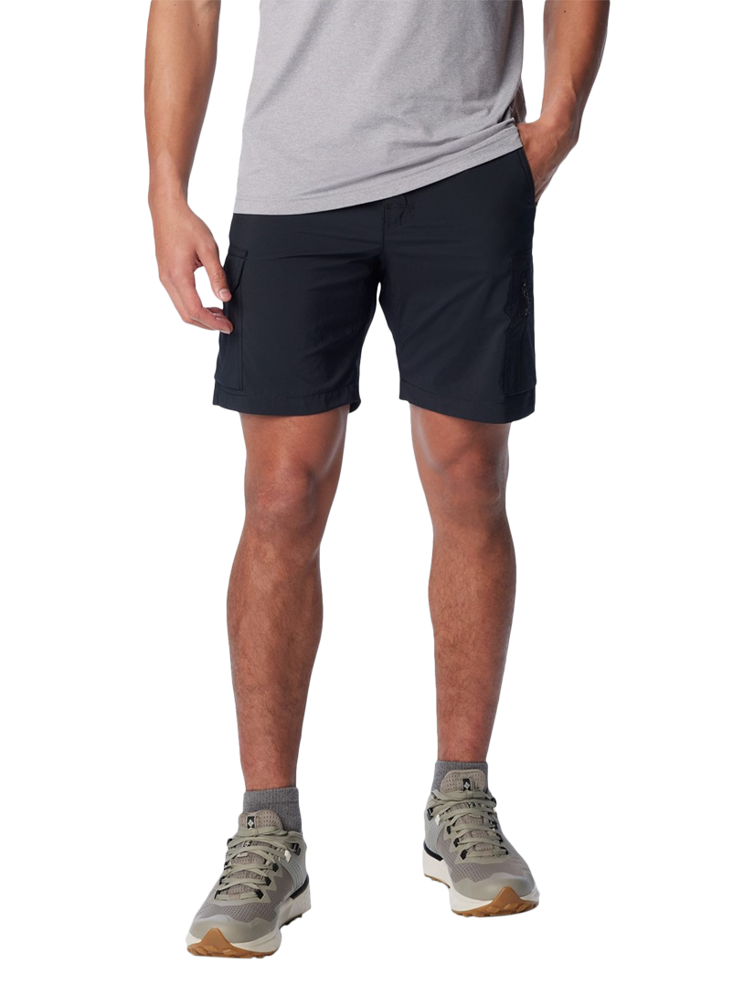 Product image 1 of 3, which shows Columbia Silver Ridge Utility Cargo Shorts, Black, S