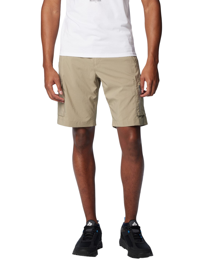 Product image 1 of 3, which shows Columbia Silver Ridge Utility Cargo Shorts, Beige, S