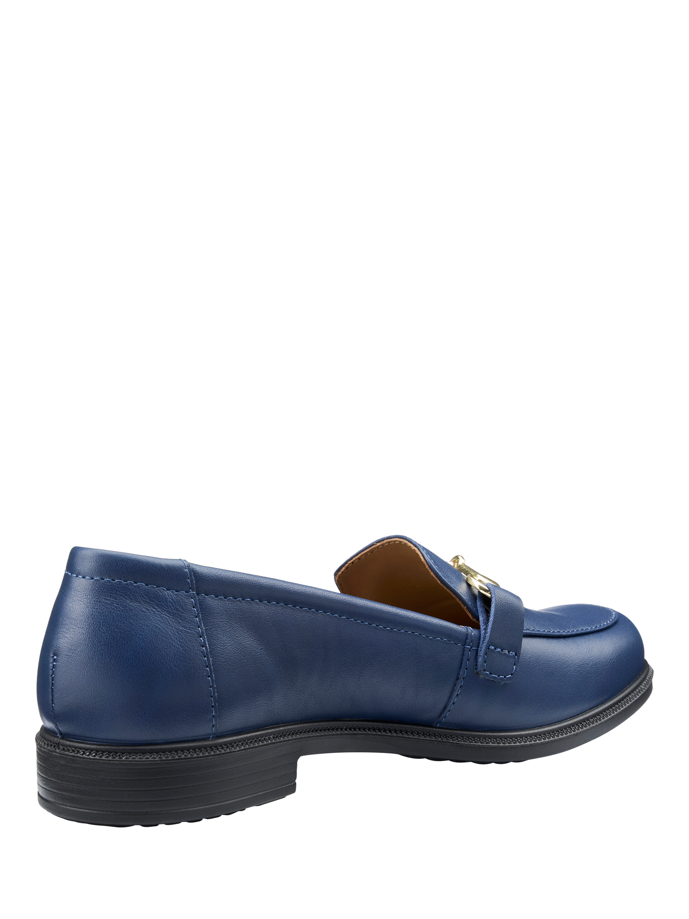 Product image 4 of 4, which shows Hotter Clovelly Leather Loafer, French Navy, 3