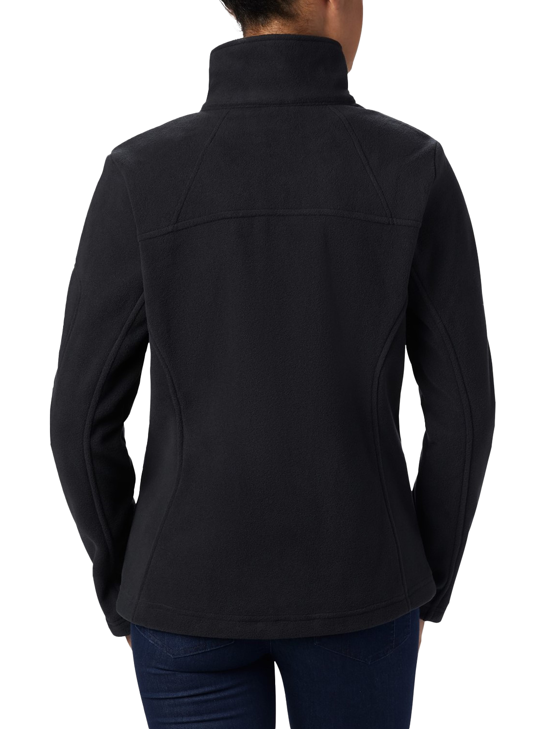 Product image 2 of 4, which shows Columbia Fast Trek II Fleece Jacket, Black, S