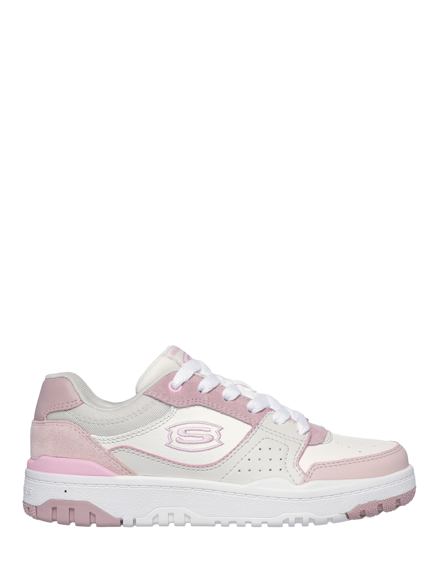 Skechers Kids' SKX-228 Trainers, Beige/Multi