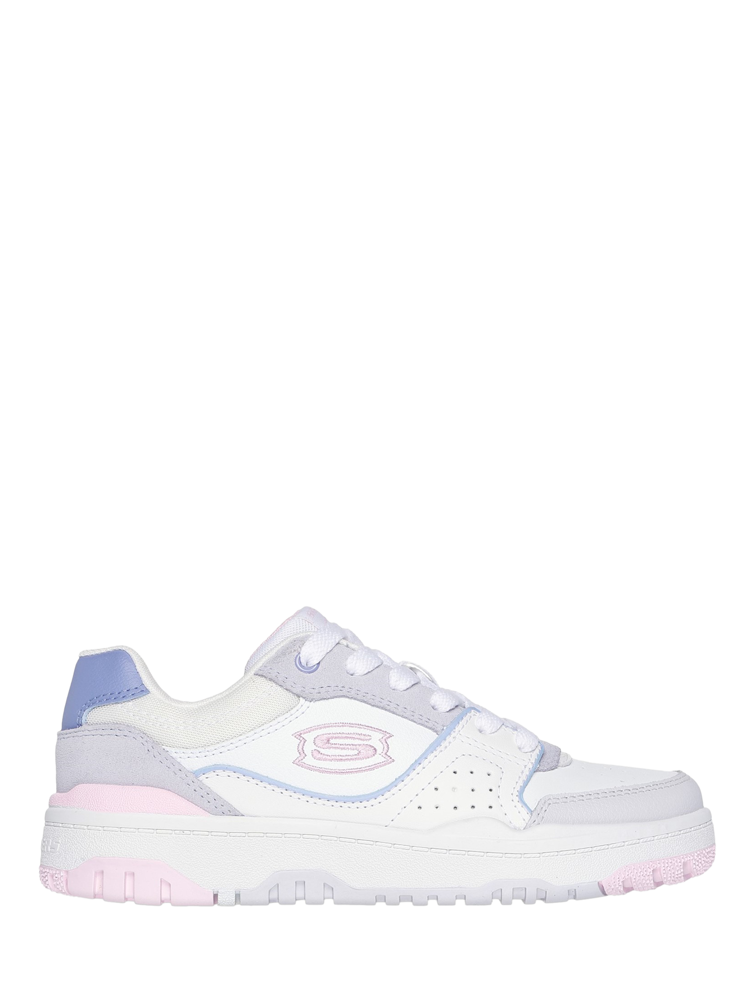 Skechers Kids' SKX-228 Trainers, White/Multi