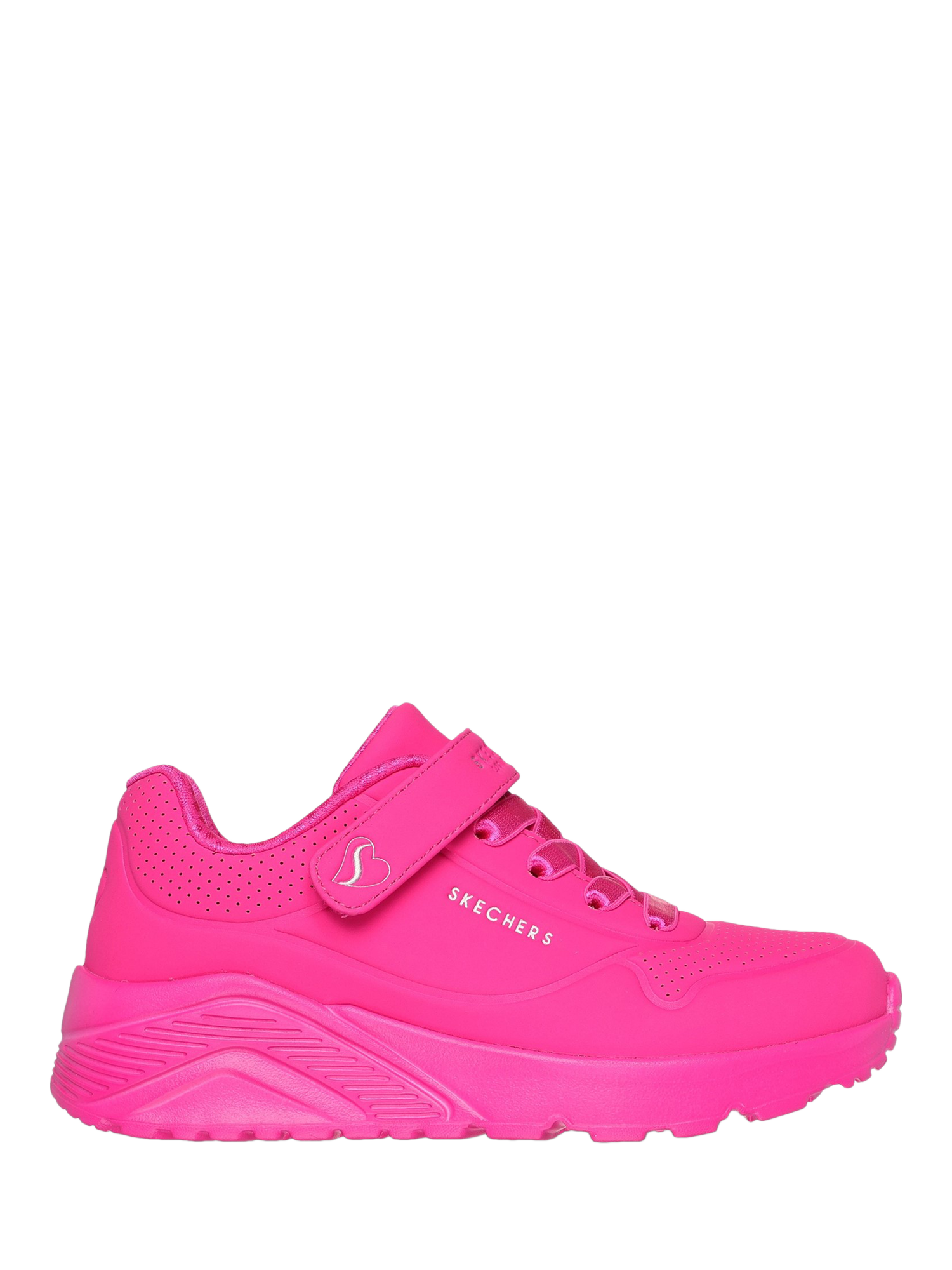 Skechers Kids' Street Uni Lite Trainers, Hot Pink