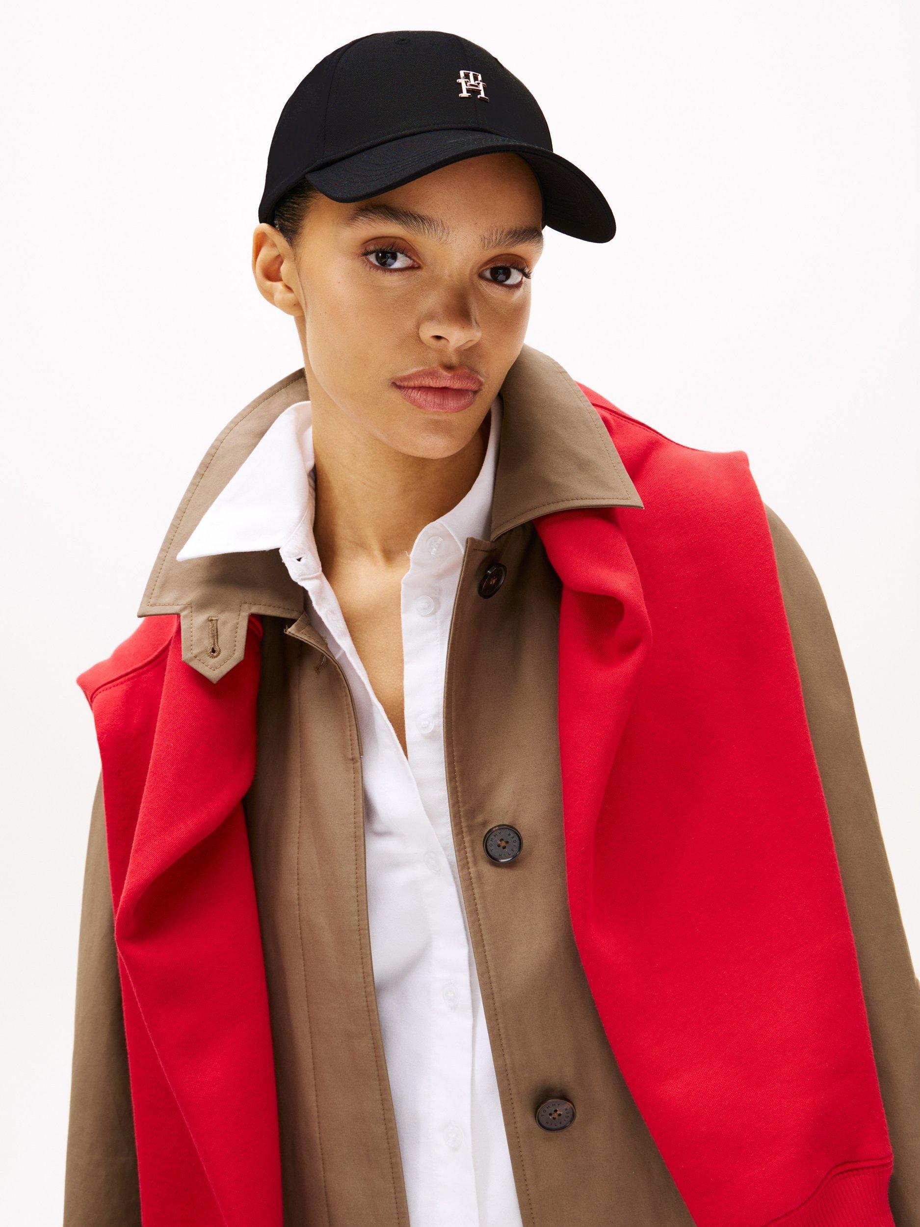 Product image 2 of 4, which shows Tommy Hilfiger Elevated Chic Baseball Cap, Black, One Size