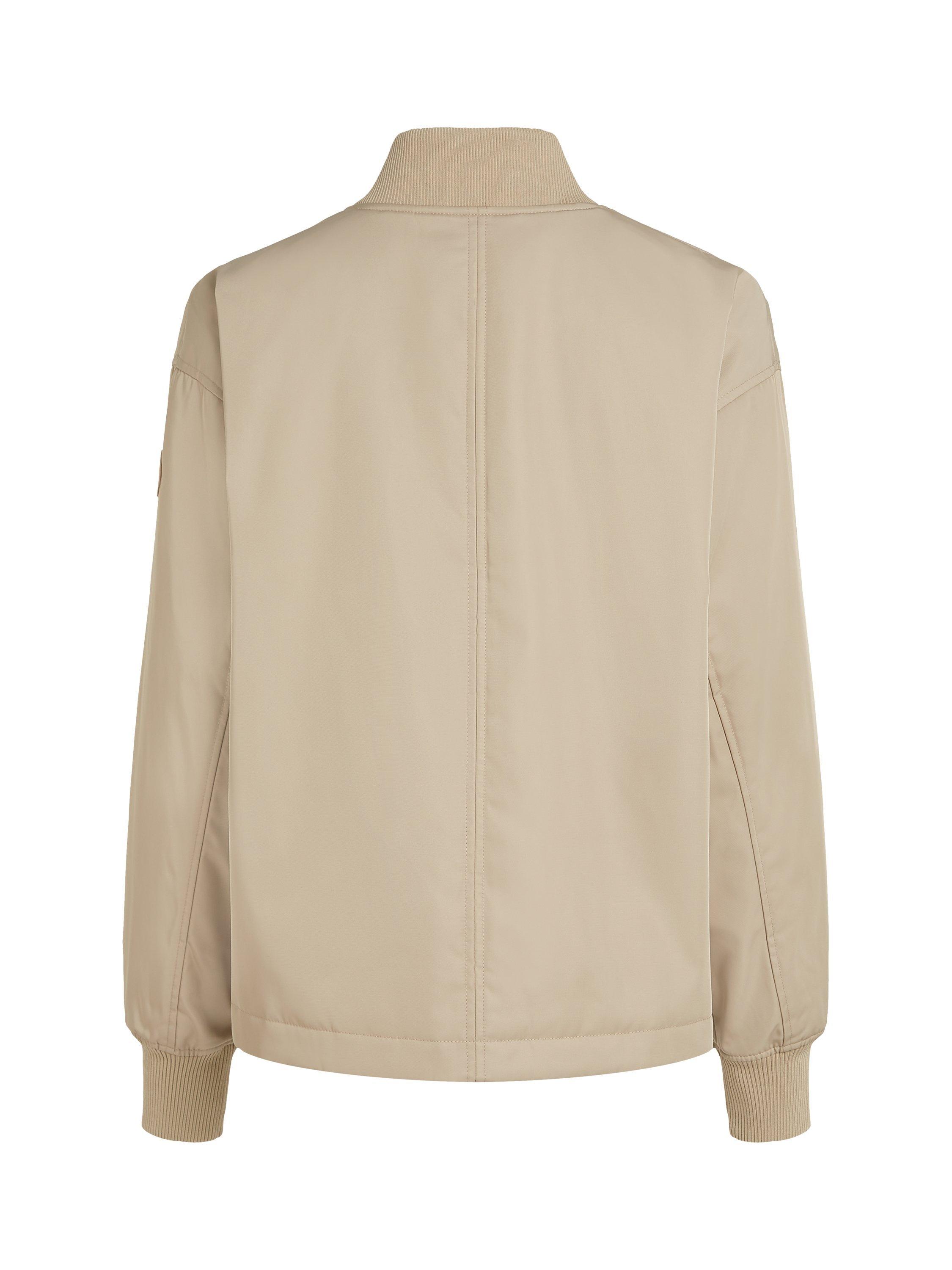 Product image 6 of 6, which shows Tommy Hilfiger Casual Bomber Jacket, Sandalwood, XS