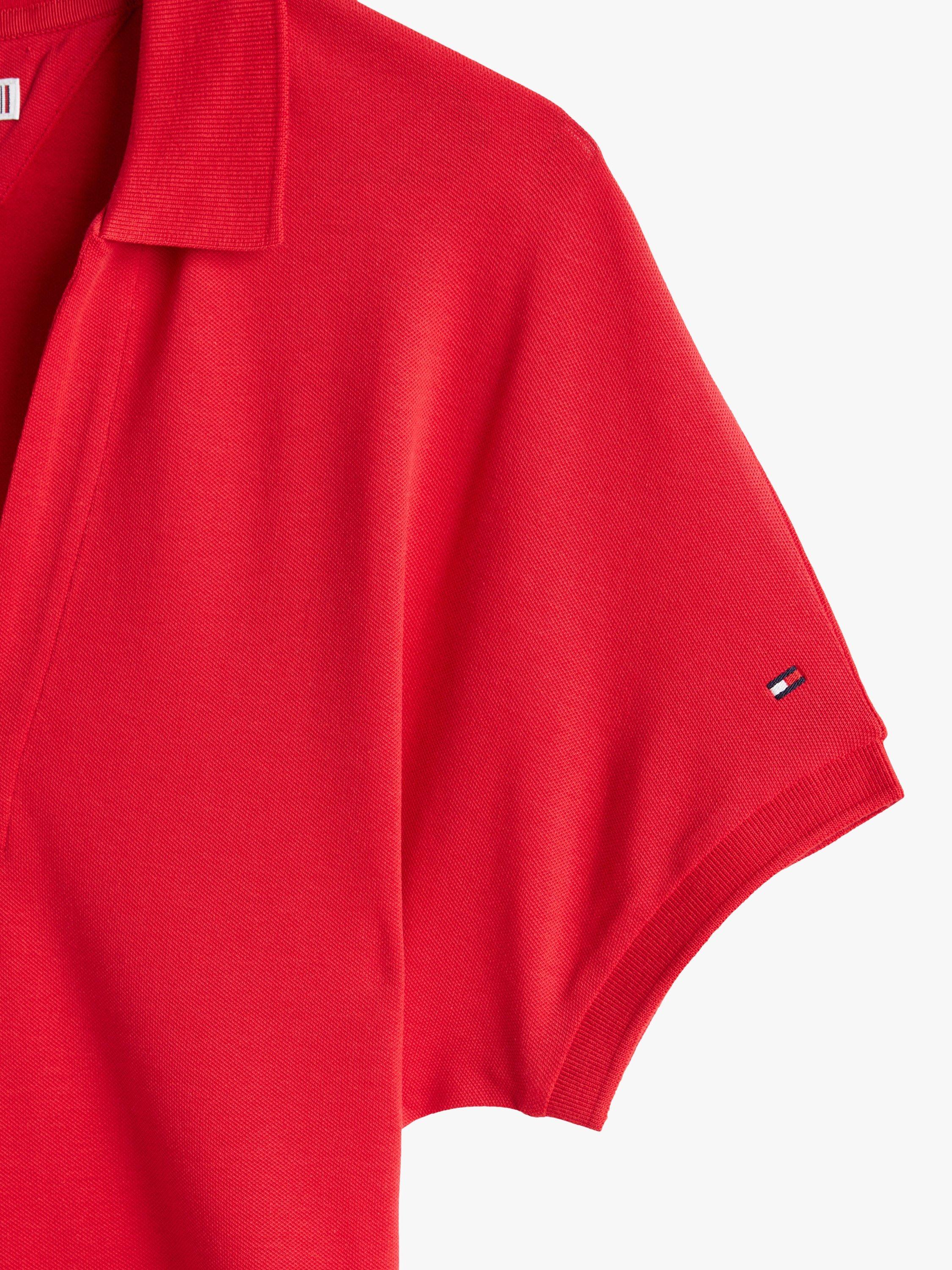 Product image 2 of 2, which shows Tommy Hilfiger Adaptive Polo Dress, Primary Red, S