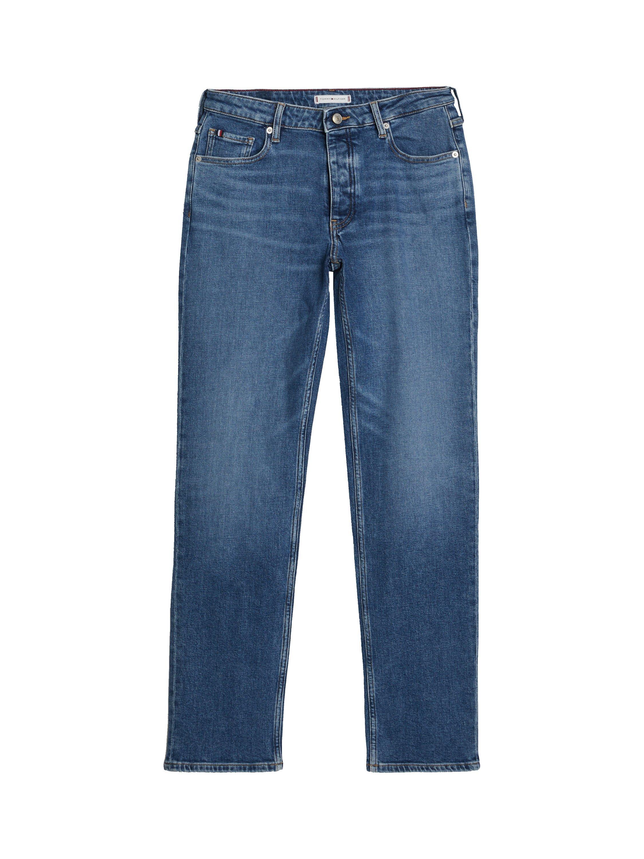 Product image 1 of 3, which shows Tommy Hilfiger Adaptive Classic Straight Jeans, Uma, 26S