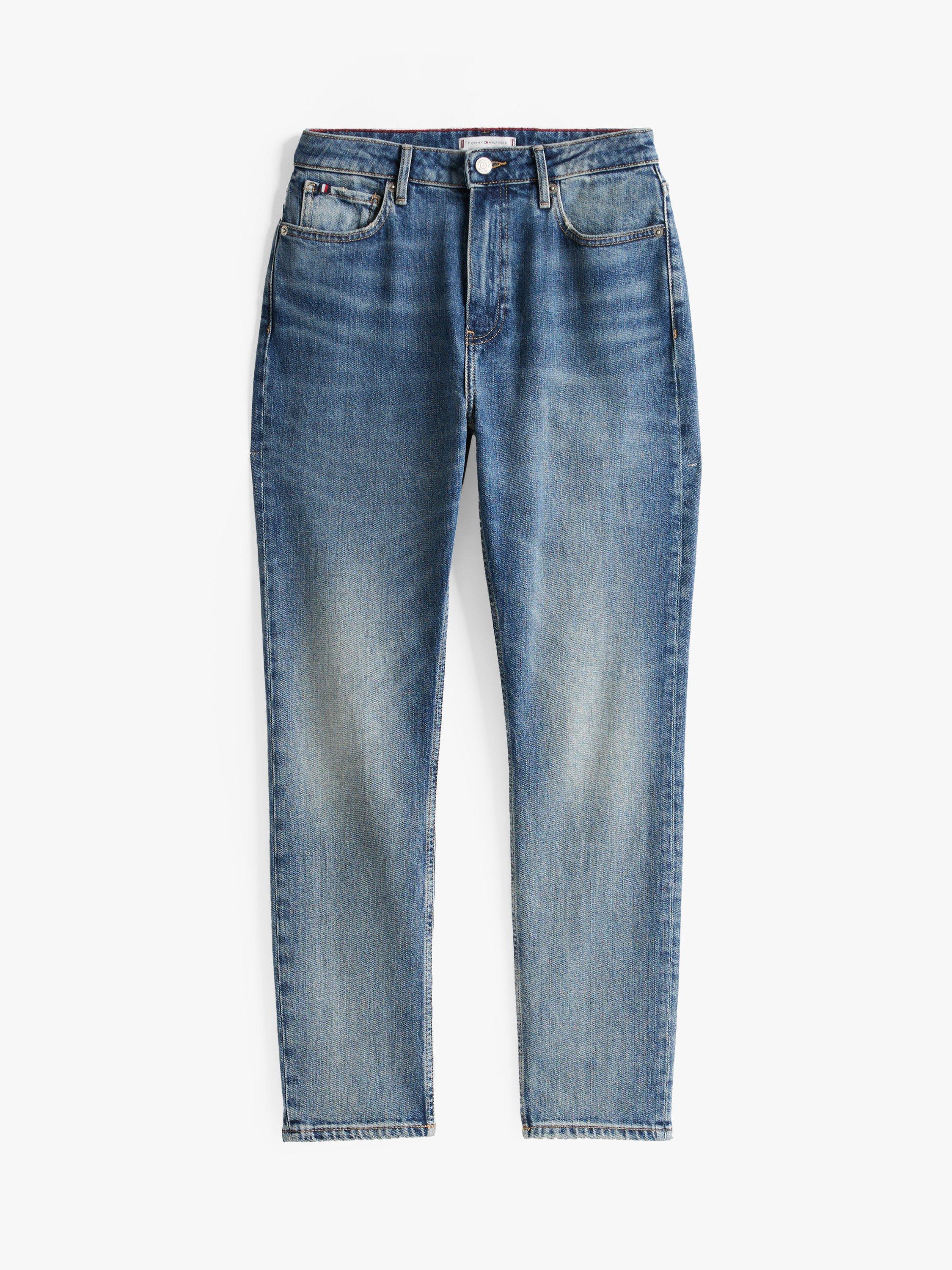 Product image 5 of 6, which shows Tommy Hilfiger High Rise Cigarette Slim Jeans, Seli, 27S