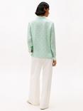 Tommy Hilfiger Abstract Satin Long Sleeve Shirt, Green/Multi