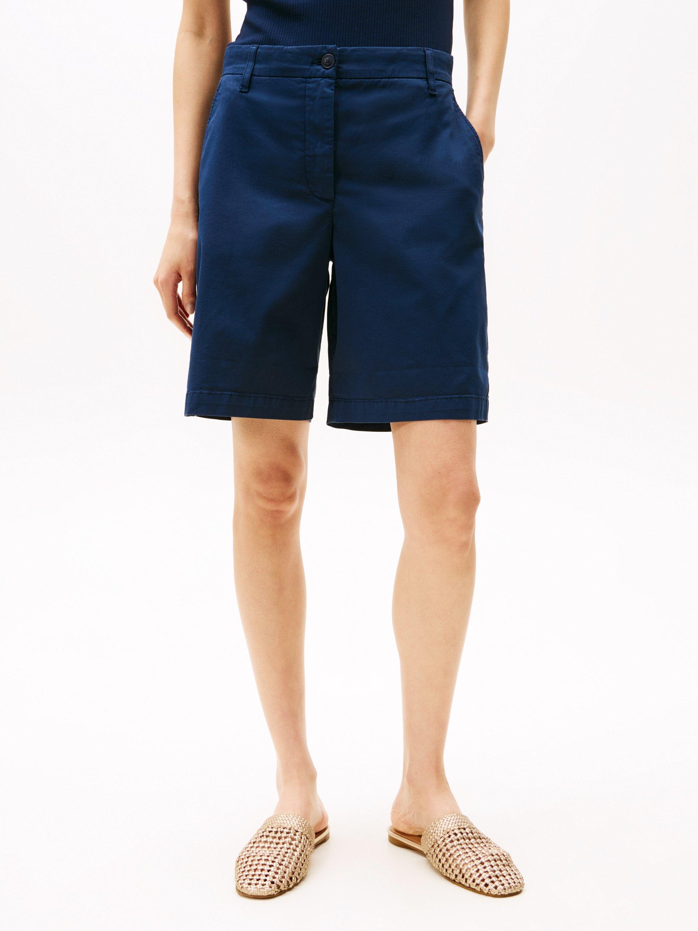 Product image 1 of 7, which shows Tommy Hilfiger Chino Shorts, Dark Night Navy, 8