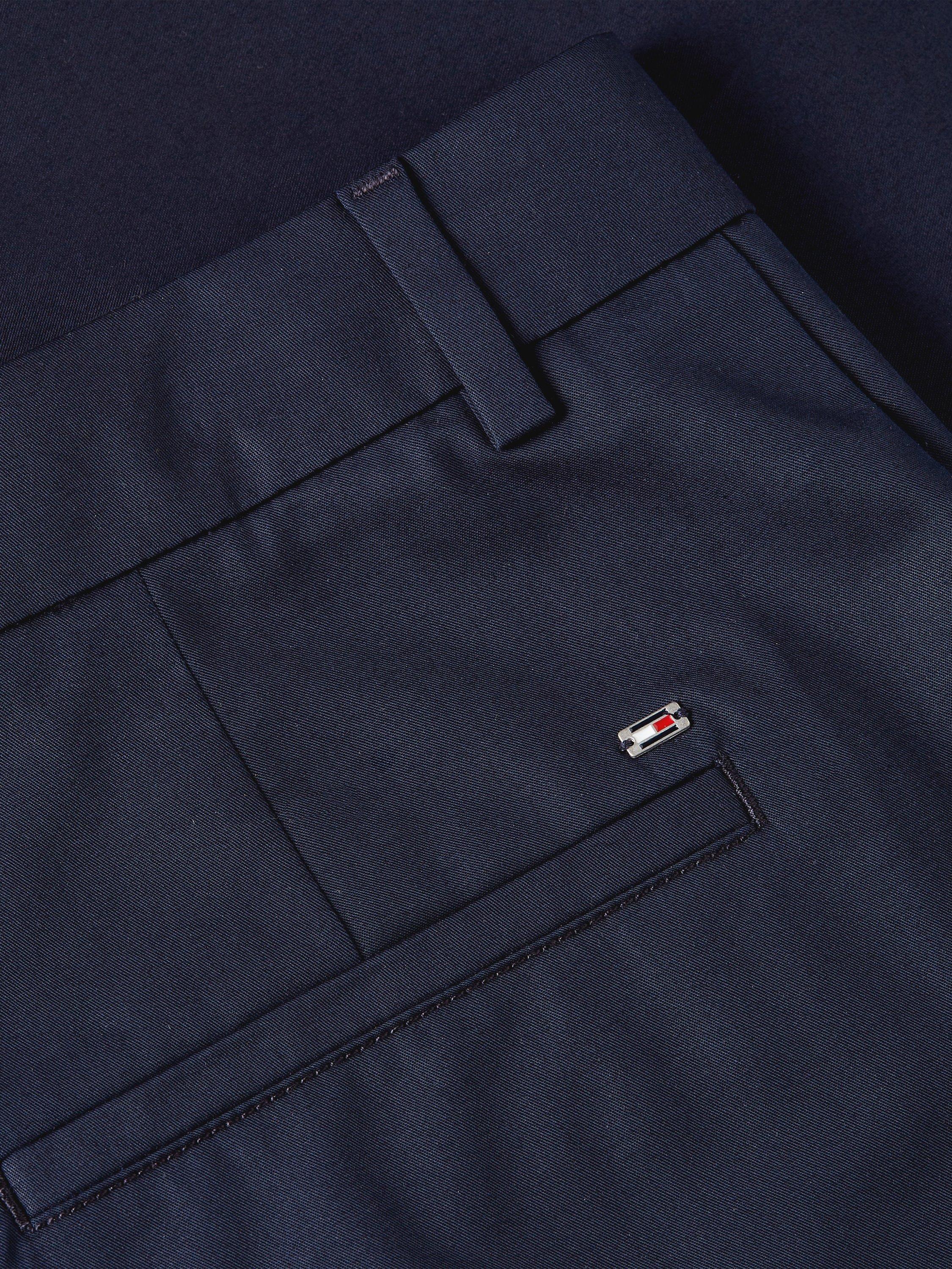 Product image 5 of 6, which shows Tommy Hilfiger Slim Fit Straight Leg Organic Cotton Rich Chinos, Dark Night Navy, 6