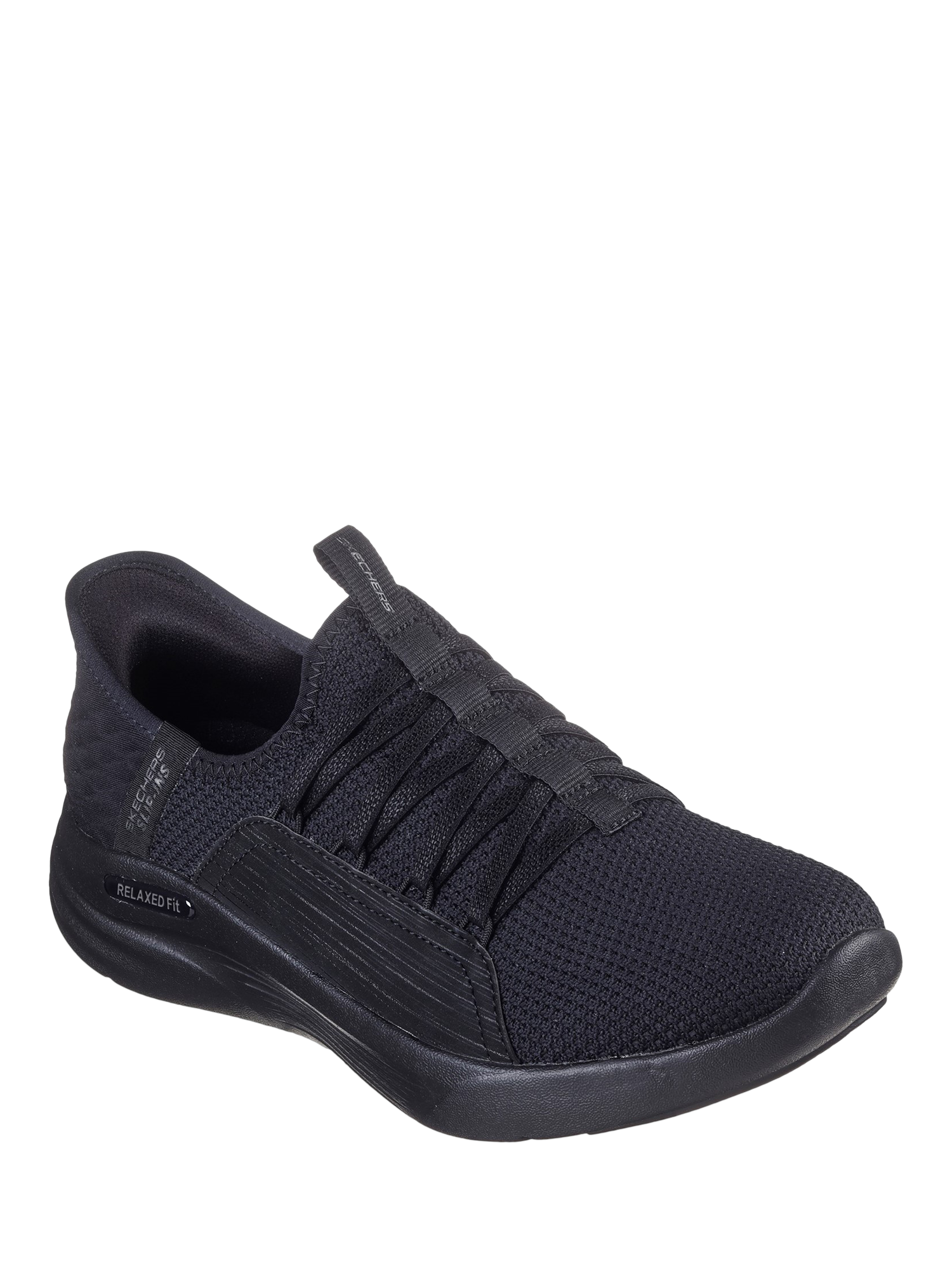 Product image 2 of 2, which shows Skechers Hands Free Slip-ins Relaxed Fit Sport Ballet Chic Trainers, Black, 3