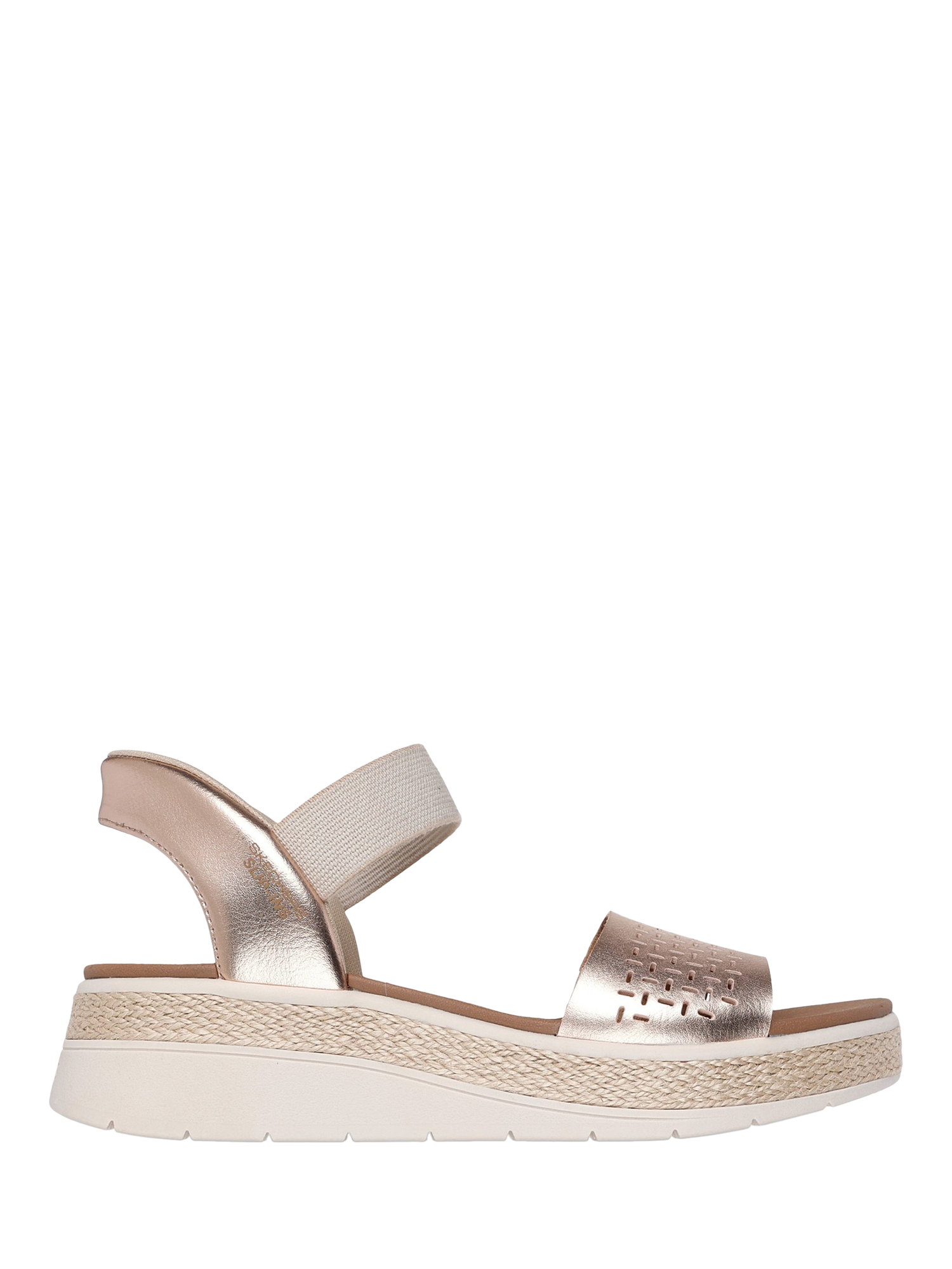 Skechers BOBS Sun Ray Sandals, Rose Gold