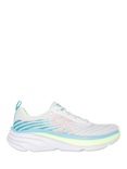 Skechers Slip-Ins Relaxed Fit D'Lux Vapor Cool Breeze Trainers, White/Multi