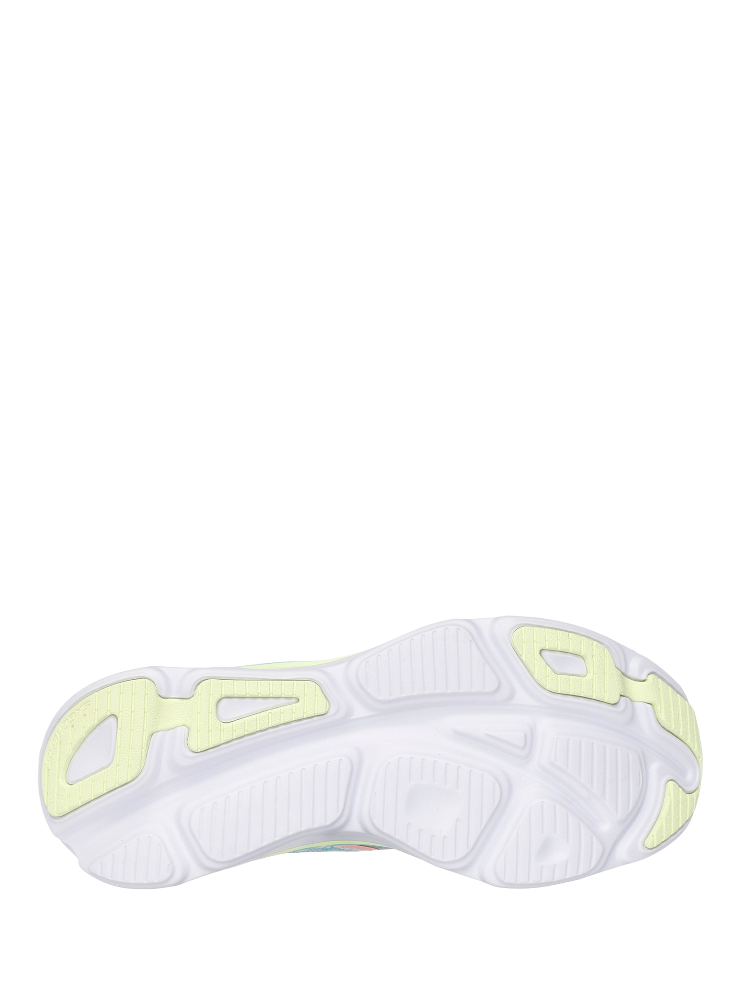 Product image 3 of 4, which shows Skechers Slip-Ins Relaxed Fit D'Lux Vapor Cool Breeze Trainers, White/Multi, 3