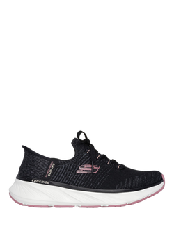 Skechers Hands Free Slip-ins Relaxed Fit Edgeride Impression Trainers, Black
