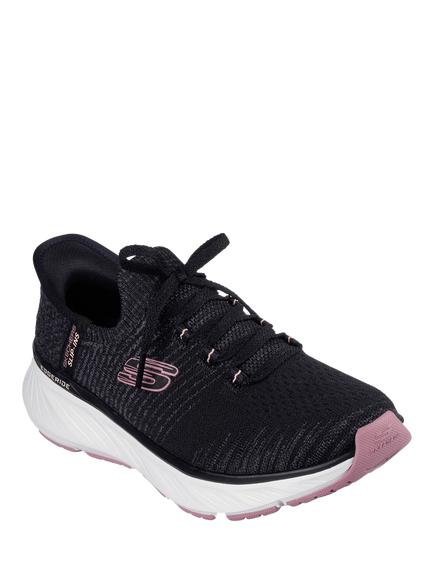 Skechers Hands Free Slip-ins Relaxed Fit Edgeride Impression Trainers - view 2, Black