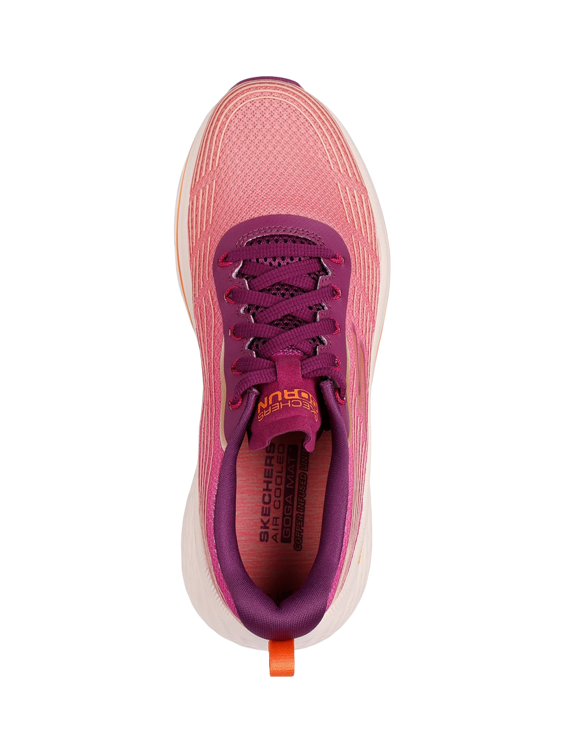 Product image 4 of 4, which shows Skechers Max Cushioning Elite 2.0 Alaura Trainers, Raspberry, 3