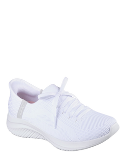 Skechers Slip-ins Ultra Flex 3.0 Brilliant Path Trainers, White - view 2, White