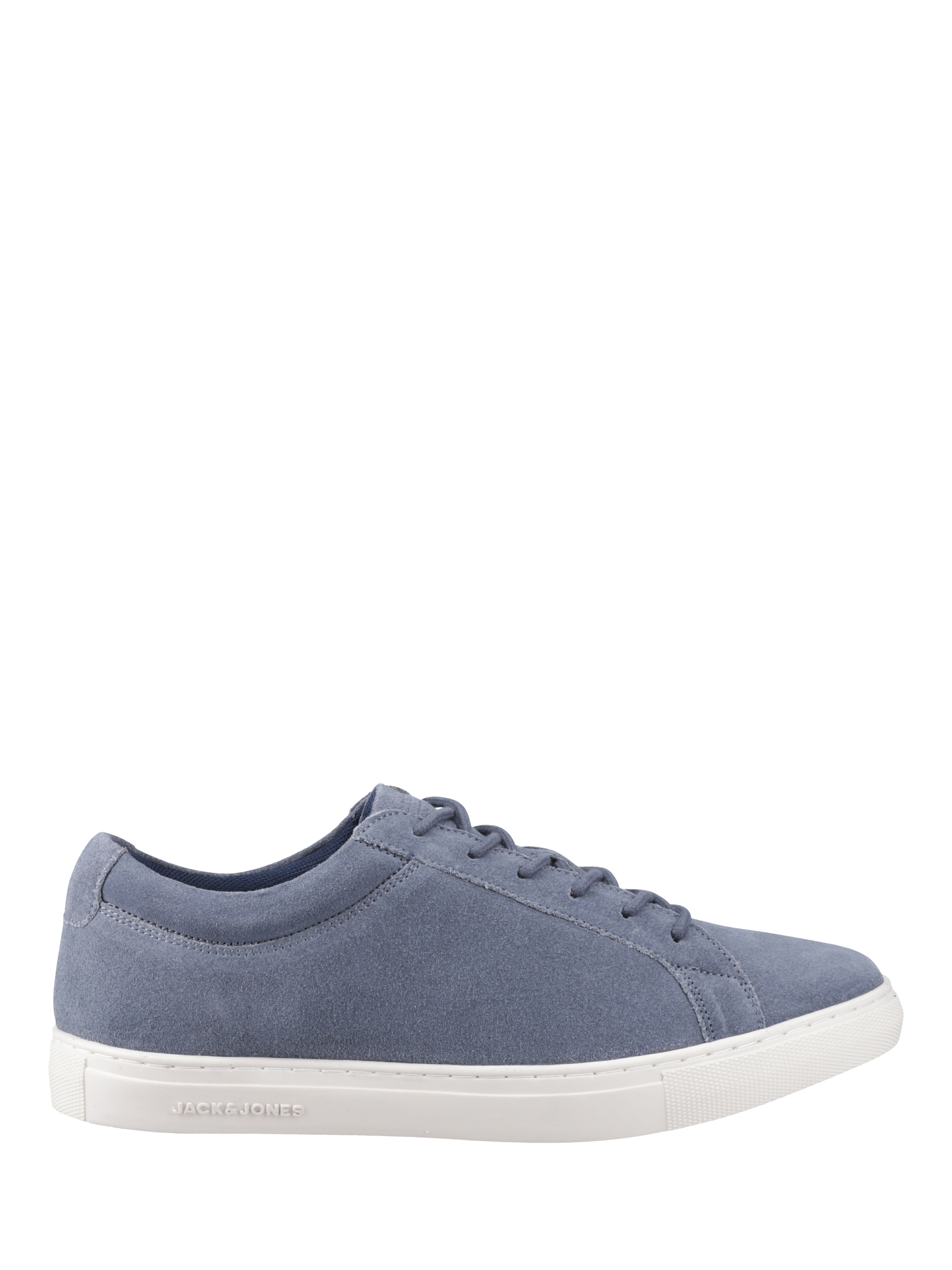 Product image 1 of 5, which shows Jack & Jones Galaxy Suede Lace Up Trainers, Vintage Indigo, 7