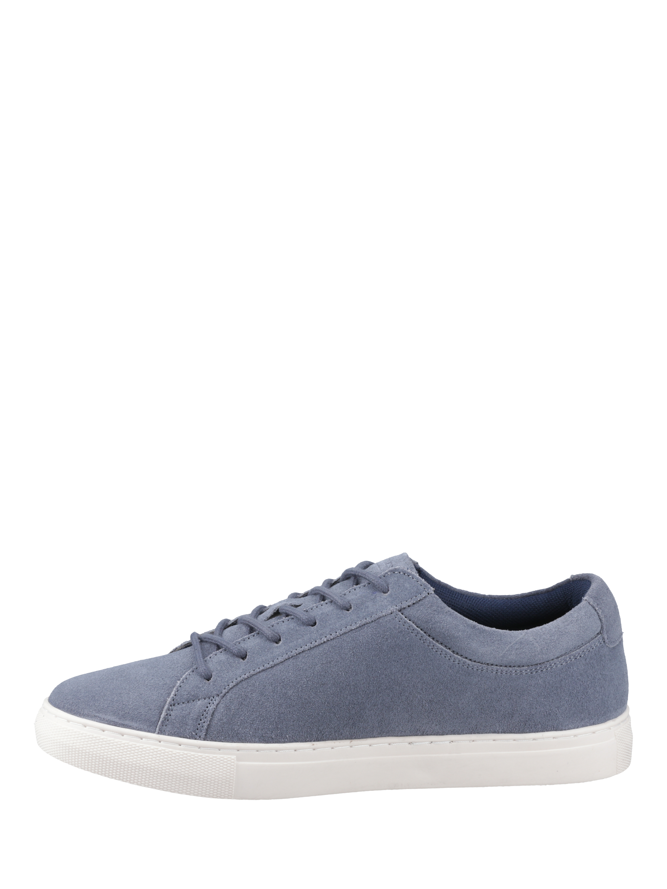 Product image 5 of 5, which shows Jack & Jones Galaxy Suede Lace Up Trainers, Vintage Indigo, 7