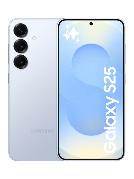 Samsung Galaxy S25 Smartphone, 12GB RAM, 6.2”, Galaxy AI, 5G, SIM Free, Icyblue