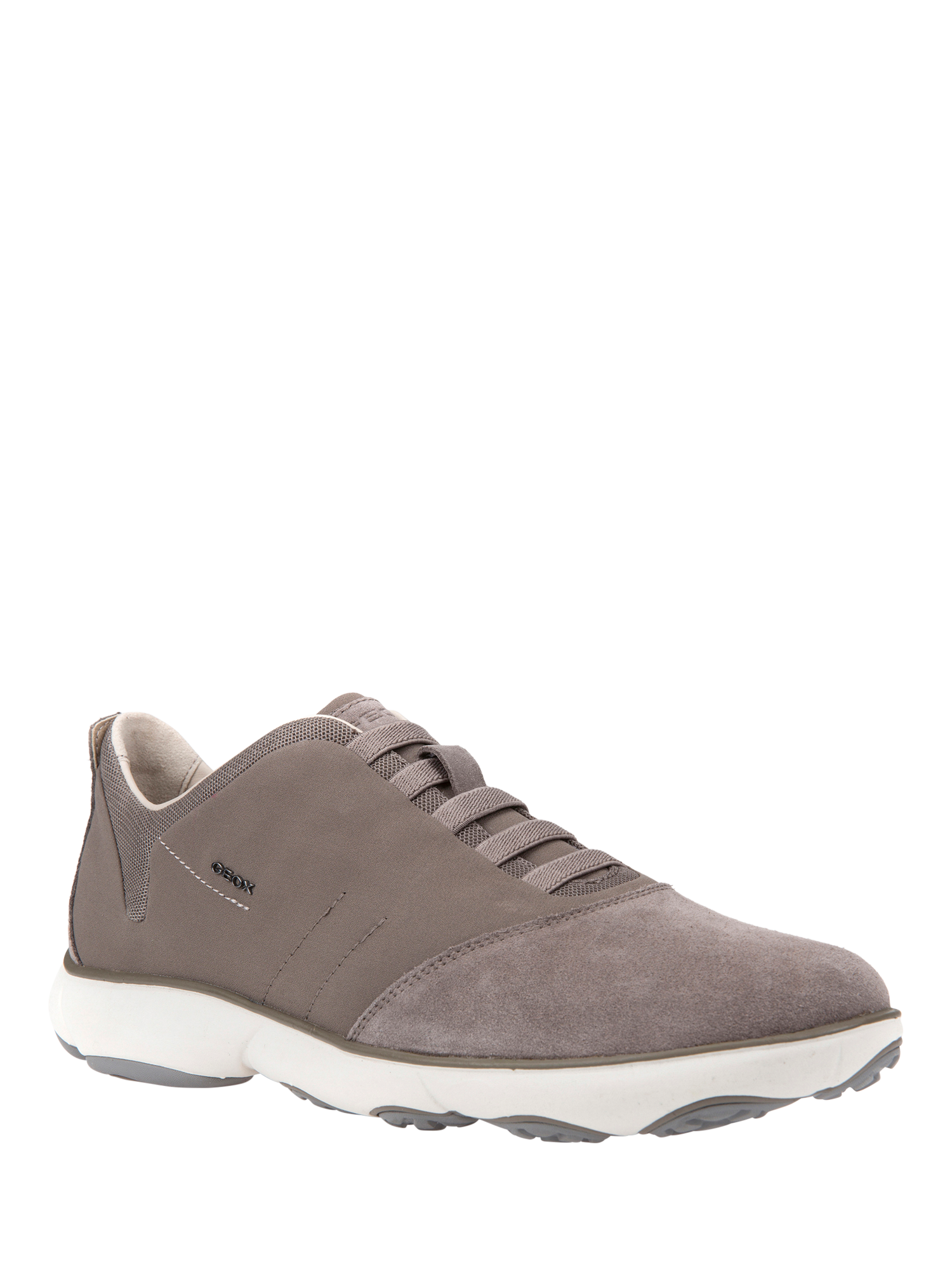 Product image 2 of 7, which shows Geox Nebula Trainers, Dove Grey, EU40