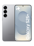 Samsung Galaxy S25+ Smartphone, 12GB RAM, 6.7”, Galaxy AI, 5G, SIM Free, Silver Shadow