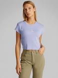 Calvin Klein Monogram Baby T-Shirt, Sweet Lavender