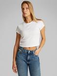 Calvin Klein Monogram Baby T-Shirt, Brilliant White