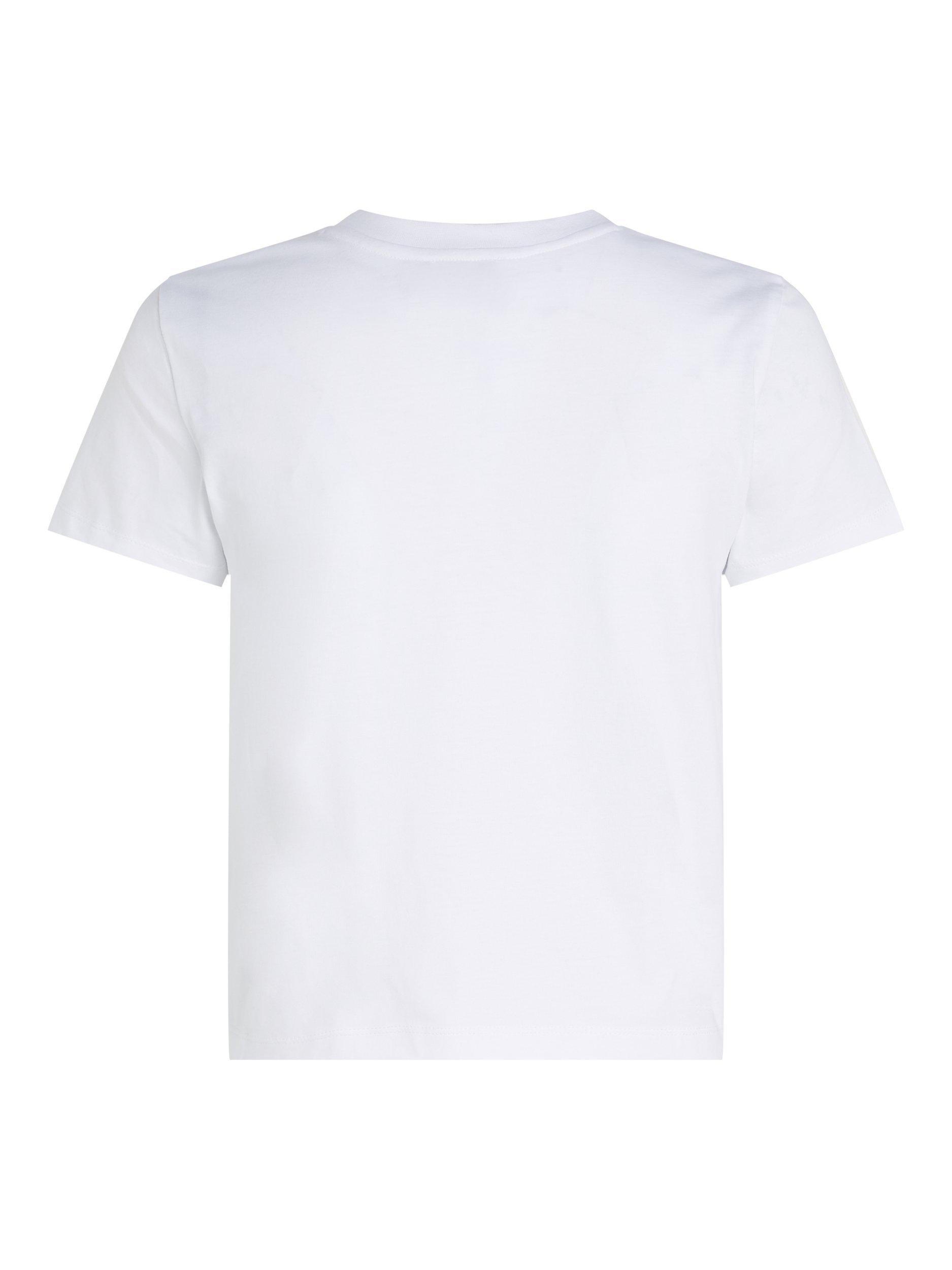 Product image 6 of 6, which shows Calvin Klein Logo Baby T-Shirt, Brilliant White, M