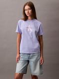 Calvin Klein Hero Monologue Logo T-Shirt, Sweet Lavender