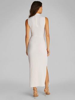 Calvin Klein Crinkle Jersey Maxi Dress, Tofu - view 2, Tofu