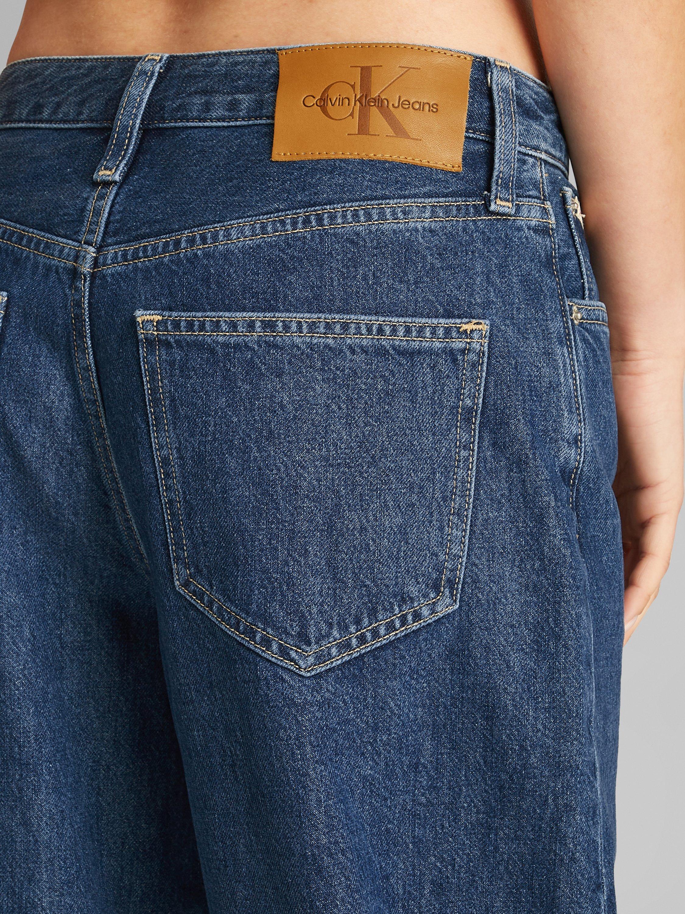 Product image 4 of 6, which shows Calvin Klein 90's Loose Fit Jeans, Denim Medium, 25