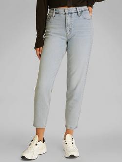 Calvin Klein Tapered Mom Jeans, Denim Light, Denim Light
