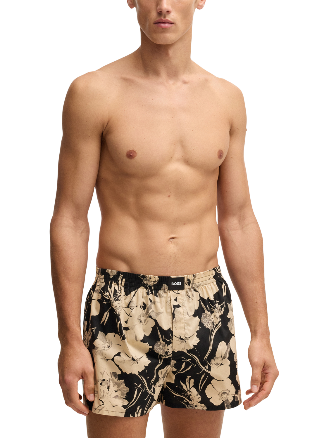 Product image 2 of 6, which shows BOSS Boxer Shorts, Pack of 2, Black, M